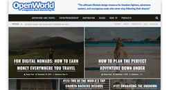 Desktop Screenshot of openworldmag.com